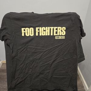 Foo Fighters Tour 2023 Black T-Shirt